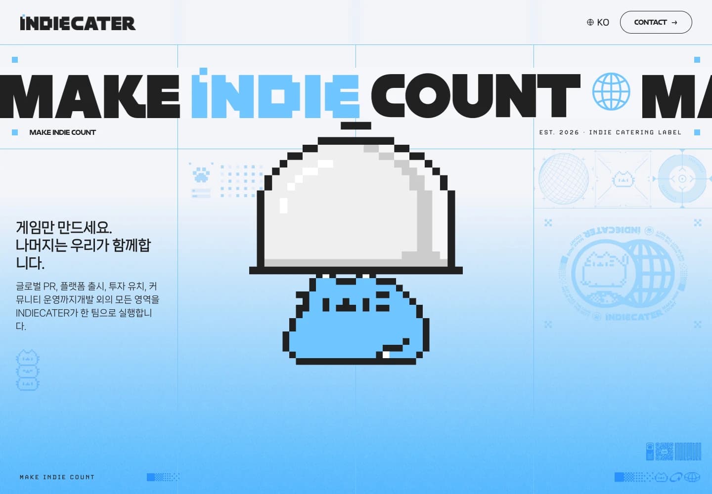 INDIECATER official website