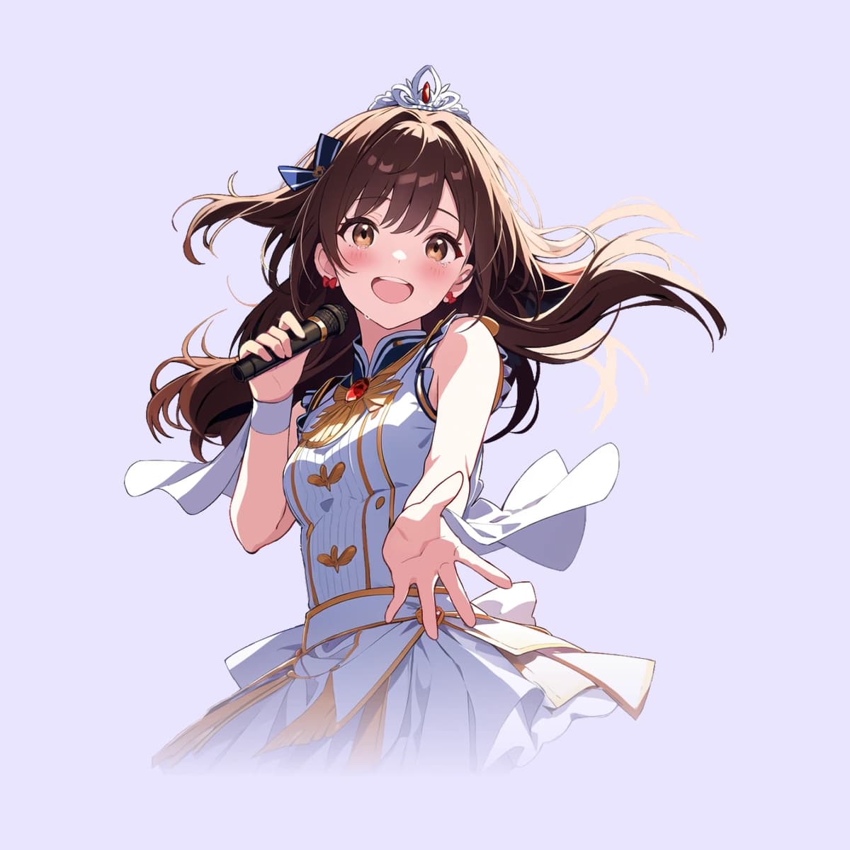 Official MoeLive Aika character artwork from Vivident.